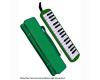 QM Musical 32-Key Melodica in Green with Bag