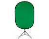 On Stage VSM3000 Portable Green Screen Kit with Stand