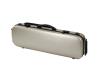 HQ Polycarbonate Oblong Violin Case Champagne