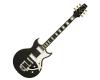 Aria 212-MK2 Bowery Semi-Hollow Electric Guitar Black