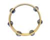 Percussion Plus 9" Wooden Tambourine 12 Jingles