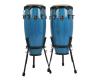 Toca 10 & 11" Synergy Wooden Conga Set Bahama Blue