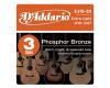 D'Addario EJ15-3D Pack of 3