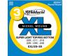D'Addario XL 9-46 Super Light Regular Bottom Pack of 3 - EXL125-3D