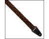 Colonial Leather Animal Fur Strap - Leopard
