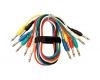 Patch Leads 3' Pack of 6 Straight Plugs - LDU-PJ1