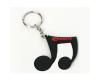 Key Ring - Semi Quaver Black