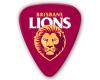 AFL Brisbane Lions 5 Pack Guitar Picks