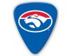 AFL Western Bulldogs 5 Pack Guitar Picks