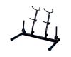 Saxophone Stand - Dual Sax Comination Stand with Flute & Clarinet Pegs