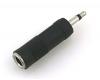 Leem 6.3mm Mono Socket to 3.5mm Mono Plug