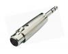 Leem 3 Pin Female XLR to 6.3mm Stereo Plug