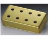 Schaller Pickup Cover - 8 Hole Humbucker 140 Gold