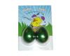 Egg Shakers Metallic Green