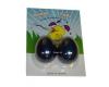 Egg Shakers Metallic Blue