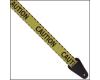 Colonial Leather Hazard Strap - Caution