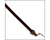 Colonial Leather Web Ukulele Strap - Brown