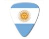 World Flag Series Guitar Pick - Argentina