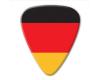 World Flag Series Guitar Pick - Germany