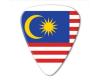 World Flag Series Guitar Pick - Malaysia