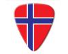 World Flag Series Guitar Pick - Norway