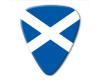 World Flag Series Guitar Pick - Scotland