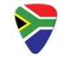 World Flag Series Guitar Pick - South Africa