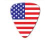 World Flag Series Guitar Pick - USA Flag