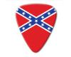 Unlimited Series Guitar Pick - Confederate Flag