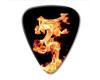 Unlimited Series Guitar Pick - Fire