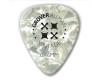 Vintage Celluloid Pro Guitar Picks - White - 25 Refill