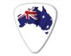 Australian Series Guitar Pick - Australian Map