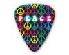 Themed Series Hippie Guitar Picks - Peace Symbols