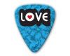 Themed Series Love Guitar Picks - Blue Love