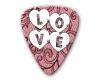 Themed Series Love Guitar Picks - Pink Love