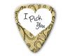 Themed Series Love Guitar Picks - I Pick You