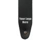 Custom Printed Basic 2.5" Leather Guitar Strap - 25