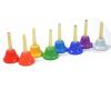 Tuned Handbells - Coloured 8 Note Set