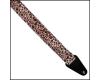 Colonial Leather Animal Fur Strap - Pink Dot