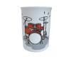 Bone China Mugs - Drum Set