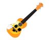 Kealoha Graphic Concert Ukulele 24-49 - Yellow Face