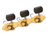 Schaller GrandTune Classical Hauser Satin Gold/Ebony Buttons