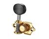 Schaller GrandTune Classical Singles Gold/Ebony Buttons