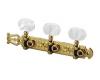 Schaller Acoustic Machine Heads 3 aside Gold LG2