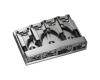 Schaller 3-D 4 String Bass Guitar Bridge 304 Chrome