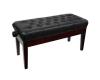 Piano Bench Duet Mono Adjustable Mahogany