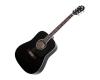 Aria Acoustic Dreadnought Guitar Black