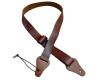 Colonial Leather Ukulele Strap Slide Adjustable Brown