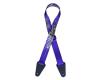 Colonial Leather Printed Web Strap - Purple Cross