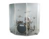 Drum Shield - 5 Sections 168cm High
